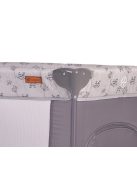 Cangaroo Africa 1 szintes utazóágy 14 kg-ig szürke