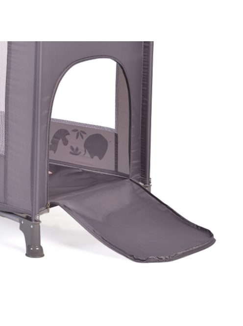 Cangaroo Africa 1 szintes utazóágy 14 kg-ig szürke