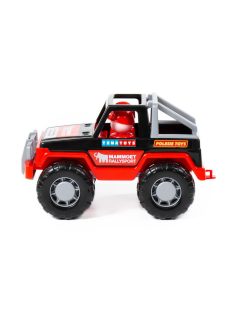 POLESIE 64325 Rally jeep 23,5cm PIROS