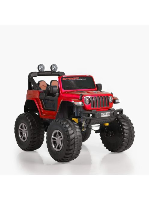 MONI BO fuego jeep 3 seb., 4 motoros 30 kg piros metál