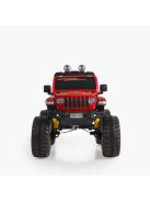 MONI BO fuego jeep 3 seb., 4 motoros 30 kg piros metál