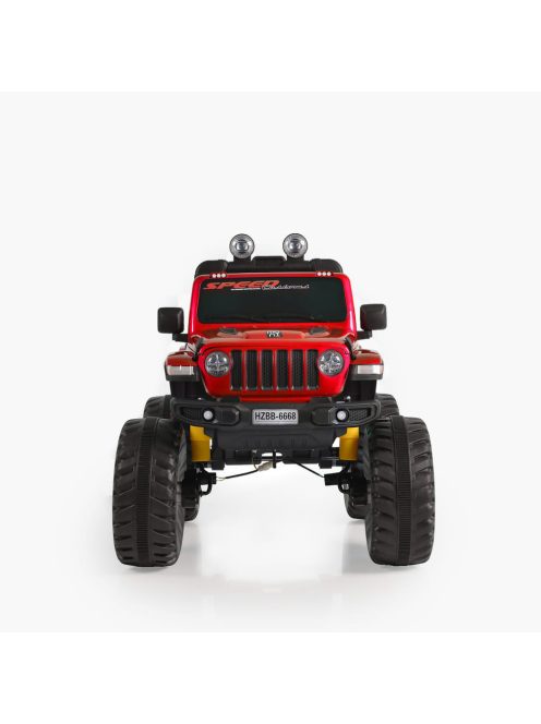 MONI BO fuego jeep 3 seb., 4 motoros 30 kg piros metál