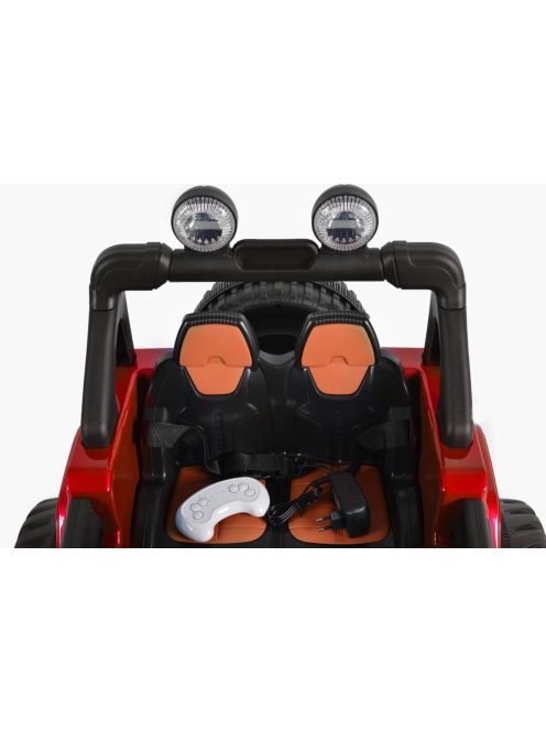 MONI BO fuego jeep 3 seb., 4 motoros 30 kg piros metál