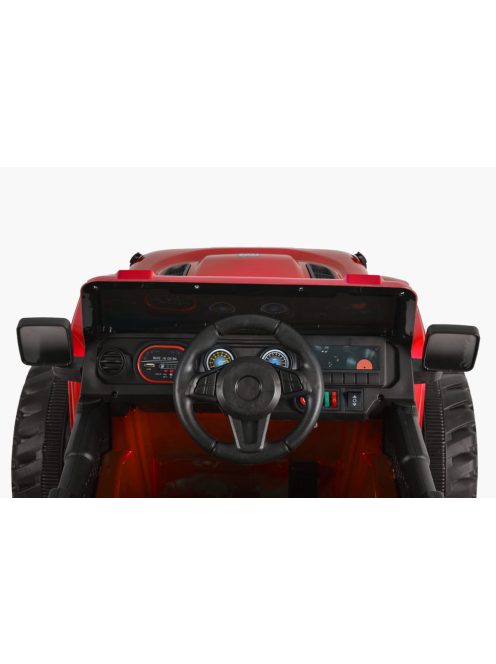 MONI BO fuego jeep 3 seb., 4 motoros 30 kg piros metál