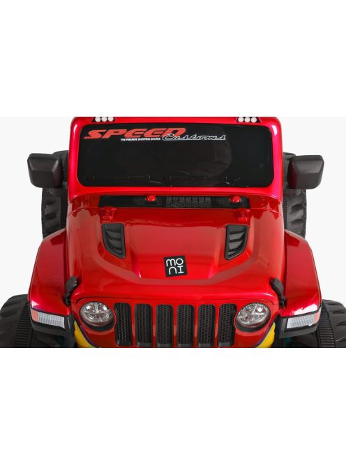 MONI BO fuego jeep 3 seb., 4 motoros 30 kg piros metál