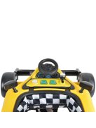 Cangaroo Daytona bébikomp 2in1 rezgő, autós sárga