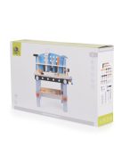 Moni Toys Fajáték fa szerelőpad 49x45x 29.5cm