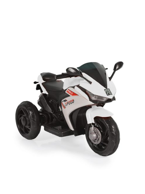 MONI BO hurricane elektromos motor 3 kerekű 6V FEHÉR