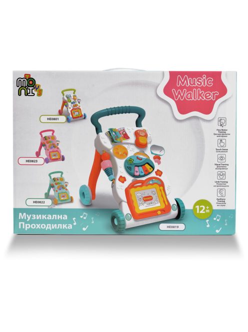 Moni Toys Dreams járássegítő műanyag 2in1 kék