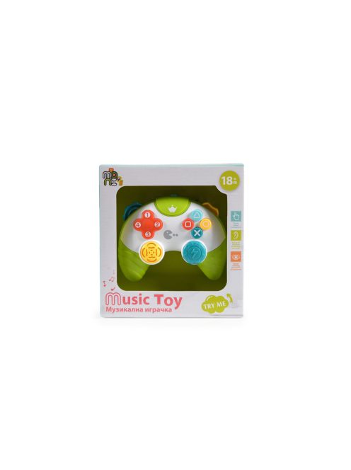 Zenélő joystick ZÖLD/FEHÉR