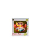 Moni Toys Műanyagjáték zenélő rák narancs