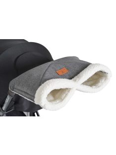 LUXE kézmelegítő babakocsira, muff SZÜRKE