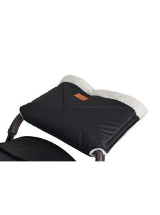 LUXE kézmelegítő babakocsira, muff FEKETE