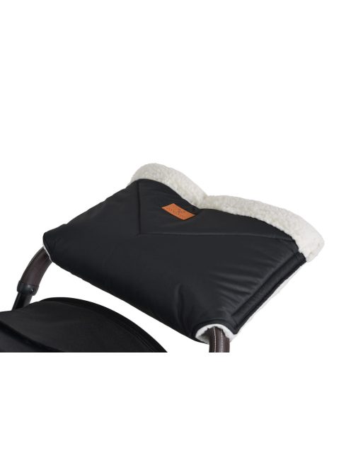 LUXE kézmelegítő babakocsira, muff FEKETE