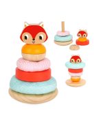 TOOKY Toy Fa torony rókás 7 dbos szett