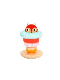 TOOKY Toy Fa torony rókás 7 dbos szett