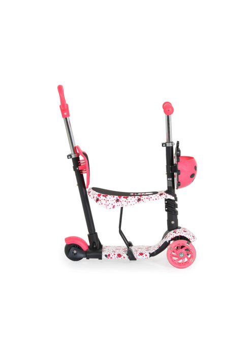 MONI Lollipop roller üléssel katicás piros