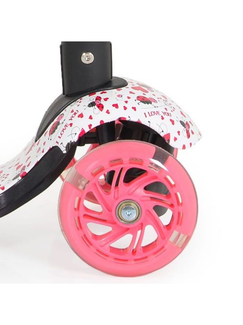 MONI Lollipop roller üléssel katicás piros