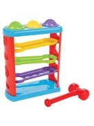 PILSAN Mini golyópálya 03351 műanyag színes, 3 golyóval