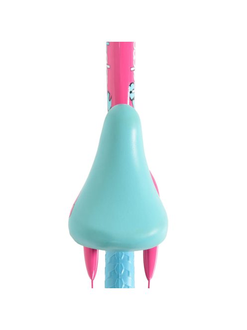 2B futóbicikli carbonszálas, 20kgig, emelhető ülés PINK/KÉK
