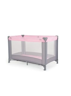 SOLO összecsukható utazóágy 1 szintes PINK