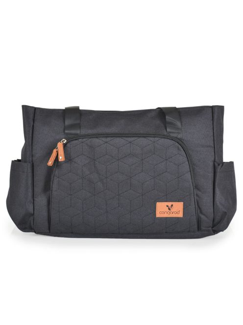 Cangaroo Keily kismama oldal táska babakocsira FEKETE