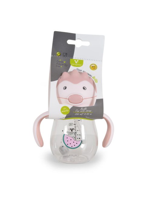 BRILLO itatópohár 250ml PINK