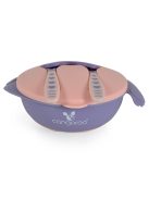 Cangaroo JELLY Tál szett villával, kanállal PINK