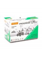 Polesie Toys  91222 lendkerekes, hátrahúzós traktor ZÖLD