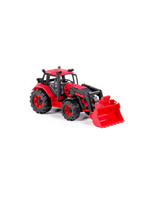 Polesie Toys  91864 tolólapátos traktor PIROS