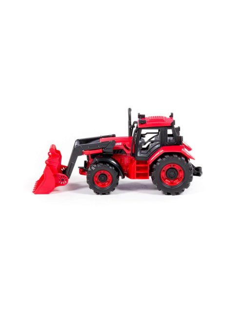 Polesie Toys  91864 tolólapátos traktor PIROS