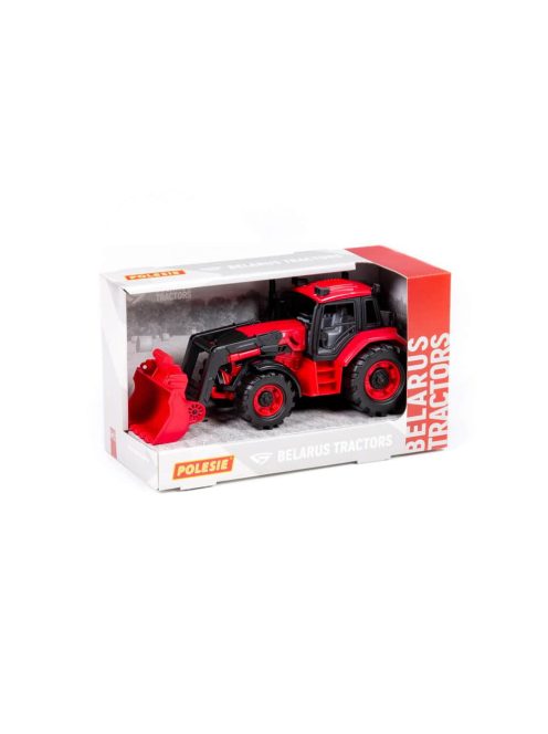 Polesie Toys  91864 tolólapátos traktor PIROS