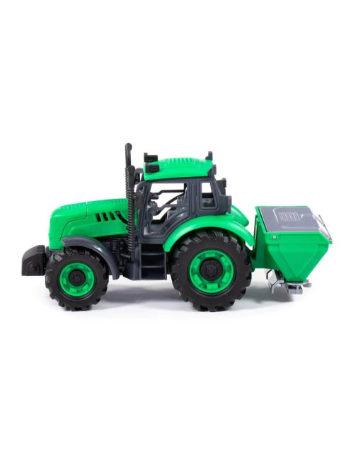 POLESIE Toys Traktor vetőgép ZÖLD