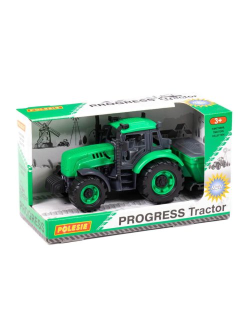 POLESIE Toys Traktor vetőgép ZÖLD