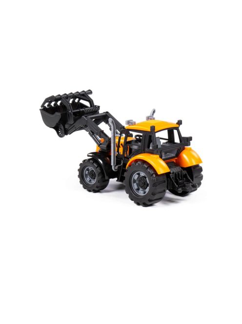 Polesie PROGRESS farm traktor 24 cm FEKETE/SÁRGA