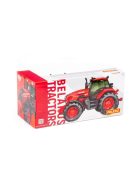 POLESIE 91857 kistraktor exkavátor+kanál 26cm PIROS