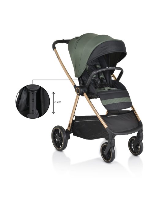 Cangaroo Hydra 2in1 babakocsi zöld