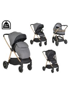 Cangaroo Hydra 2in1 babakocsi szürke