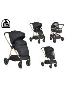 Cangaroo Hydra 2in1 babakocsi fekete