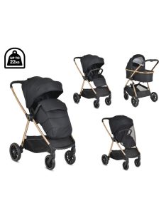 Cangaroo Hydra 2in1 babakocsi fekete