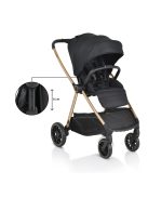 Cangaroo Hydra 2in1 babakocsi fekete