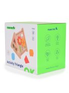 TOOKY Toy bedugós fajáték háromszög
