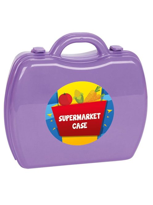 Pilsan supermarket bőrönd lila