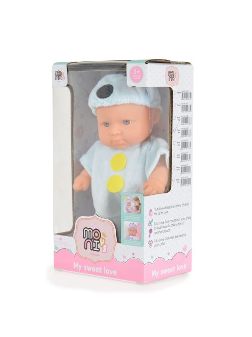 Moni Toys Baba 20 cm 6123 kék