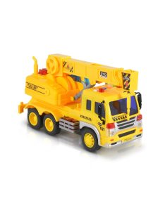 KISAUTÓ darus teherkocsi CITY 1:16 SÁRGA