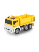 MONI dömper hangokkal, fényekkel 1:12 méret 30cm SÁRGA