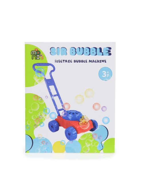 BUBBLE Sir fűnyíró buborékfújós KÉK/PIROS