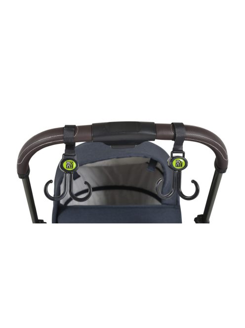 HOOKS akasztó, univerzális 2db FEKETE