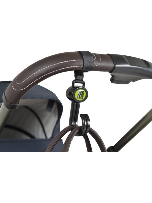 HOOKS akasztó, univerzális 2db FEKETE