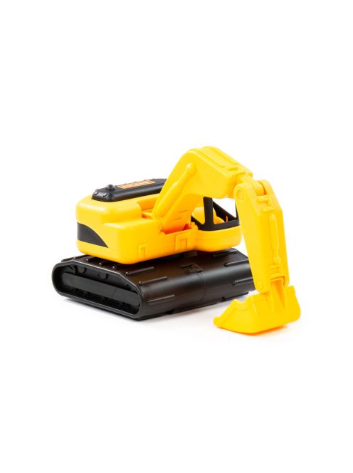 Polesie EXCAVATOR homlokrakodó lánctalpas SÁRGA 